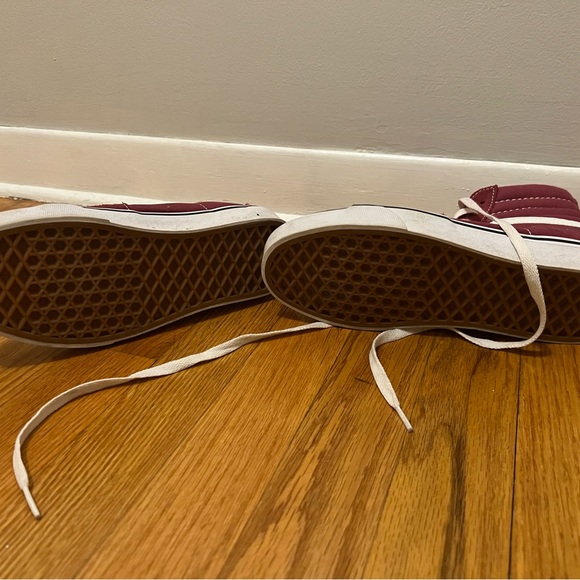 Vans Maroon HighTops - Picture 2 of 4
